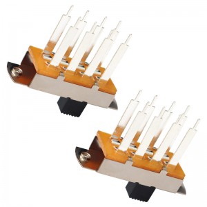 Slide Switch SS23L16 Long Pin Toggle Toggle Switch المعدات الطبية المعدات الصناعية التبديل الحالي ثلاثة-موضع التبديل انزلاق